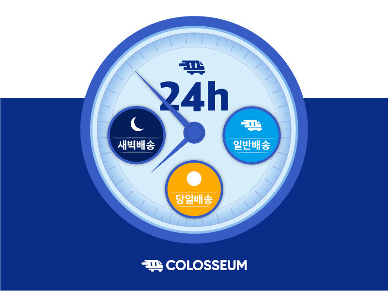 일반‧당일‧새벽, 24시간 배송 타임라인 완성한 ‘콜로세움’